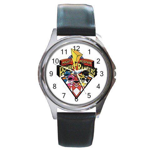 Mighty Morphin Power Rangers Leather Watch