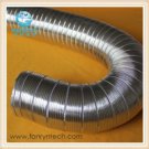 Semi-rigid aluminum flexible duct for air conditioning