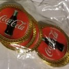 Coca Cola Logo Golf Ball Marker w/ Magnetic Hat Clip! New!!