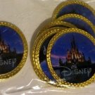 Disney / DISNEY Logo Golf Ball Marker w/ Magnetic Hat Clip! New!!