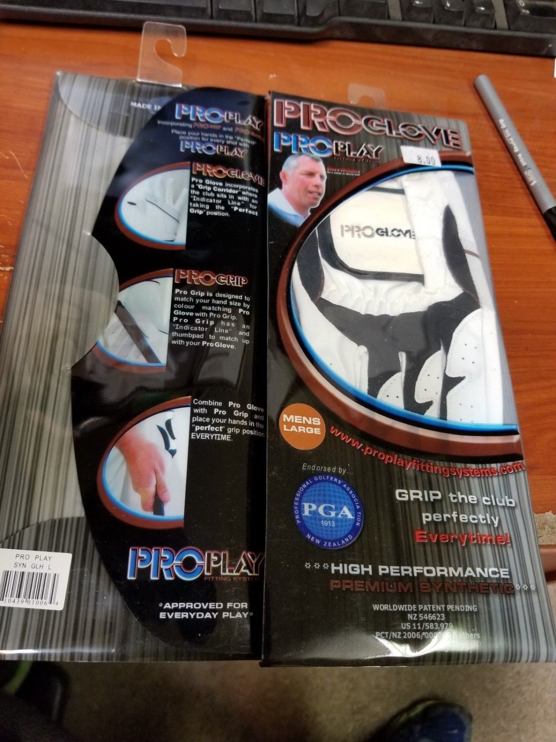 Pro Glove Golf Gloves 4 Pack Size Men Left Large New In Package