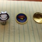 GOLF / Superman Logo Golf Ball Marker w/ Magnetic Hat Clip New!!
