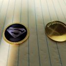 GOLF / Superman Super Man "Man of Steel" Logo Golf Ball Marker New!!