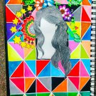 The Girl With No Face - Watercolor Painted