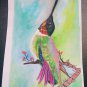 Be a Rainbow in someone's cloud- Watercolor painted