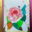 Love is like a Rose - Watercolor Painted