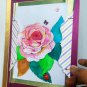 Love is like a Rose - Watercolor Painted