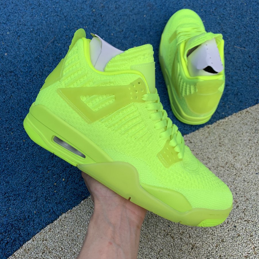 flyknit jordan 4 volt