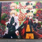 Naruto poster Uzumaki Naruto and Minato Namikaze 11"x17"