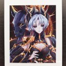 Holographic Anime Print Anima Animus Eridani and Raan Original anime illustration print