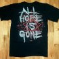 SLIPKNOT ALL HOPE IS GONE CONCERT TOUR t shirt Small NEW heavy metal guitar rock