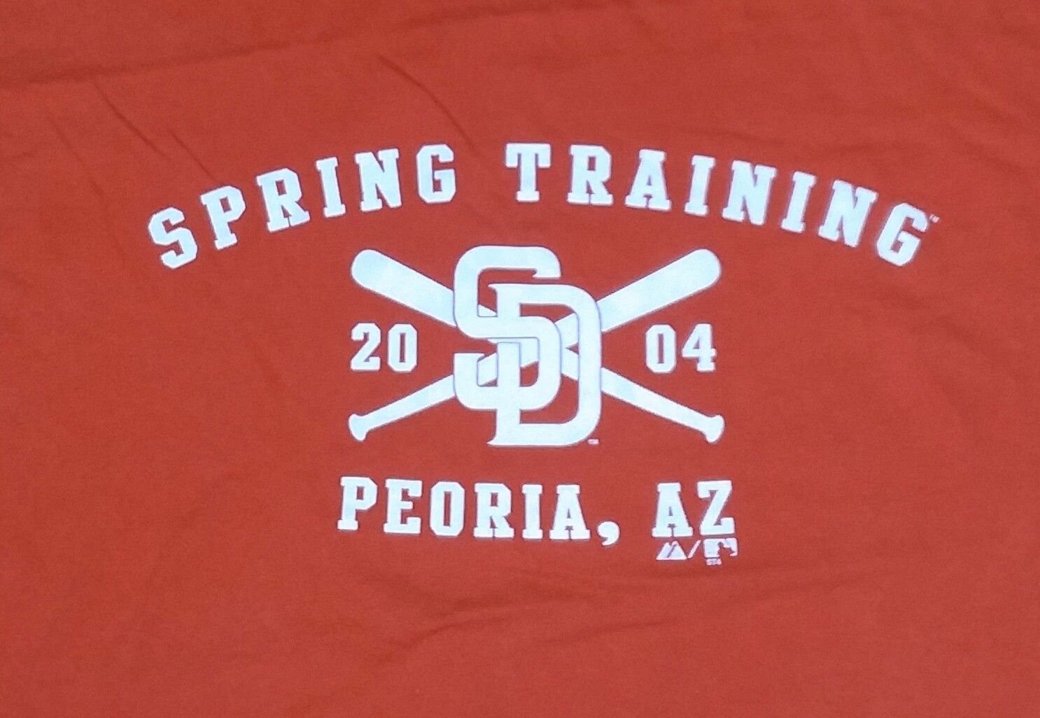 SAN DIEGO BASEBALL SPRING TRAINING PEORIA t shirt XL X-Large
