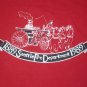 SEATTLE FIRE DEPARTMENT 100TH ANNIVERSARY t shirt 2XL souvenir horse drawn