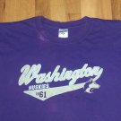 UW WASHINGTON HUSKIES 1861 COLLEGE t shirt XL football seattle seahawks sonics