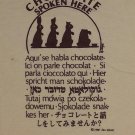 CHOCOLATE SPOKEN HERE MANY FOREIGN LANGUAGE t shirt XL 50/50 bunny rabbit