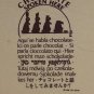 CHOCOLATE SPOKEN HERE MANY FOREIGN LANGUAGE t shirt XL 50/50 bunny rabbit