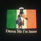GUINNESS BEER STAFF PARTY I'M IRISH t shirt XL whiskey college school