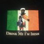 GUINNESS BEER STAFF PARTY I'M IRISH t shirt XL whiskey college school