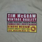 rare TIM McGRAW VINTAGE QUALITY FASHION t shirt XL NEW guitar country western