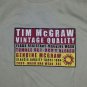 rare TIM McGRAW VINTAGE QUALITY FASHION t shirt XL NEW guitar country western