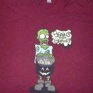 FRANKENSTEIN MONSTER EAT BRAINS t shirt 3XL zombies vampire dracula party fun