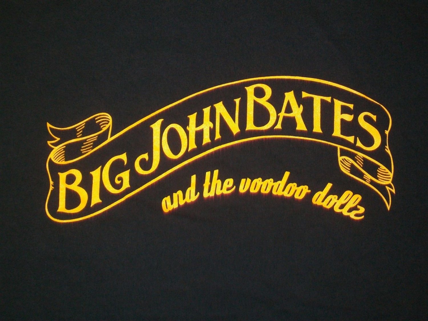 BIG JOHN BATES VOODOO DOLLZ JAGERMEISTER t shirt Small ANNIHILATOR post punk