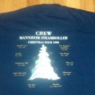 vintage MANNHEIM STREAMROLLER CHRISTMAS CONCERT CREW t shirt XL tour holiday