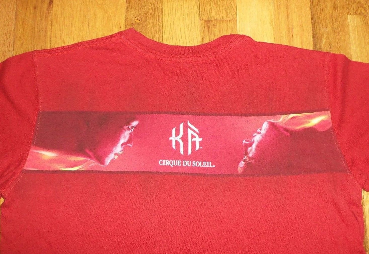 CIRQUE DE SOLEIL KA SOUVENIR t shirt M NEW nwot gym gymnastics aerobatics dance