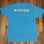 KEEP IDIOTS BUSY SEE FRONT BACK t shirt L Large NEW fun funny party