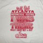 FAT ALBERT ATLANTA MOTORCYCLE FEST white t shirt XL X-Large meet and greet