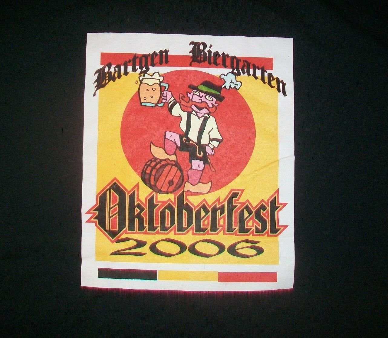 OKTOBERFEST BEER FEST ALE PARTY t shirt M college whiskey german 04052019