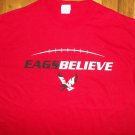 EWU EASTERN WASHINGTON EAGLES EAGS BELIEVE t shirt L NEW nwot football 04122019