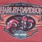 Harley Davidson New York Motorcycle Iron Block t shirt L White Tag