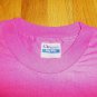 THE FREEZE STANDING ON A MOUNTAIN pink t shirt L 50/50 country western