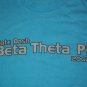 funny COLLEGE FRAT SIZE DOES MATTER FISH blue t shirt 2XL party beer 05012010