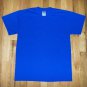 BLUE BLANK FRONT BACK SHIRT t shirt M NEW nwot 50/50 04082019