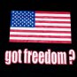 GOT FREEDOM POW MIA YOU ARE NOT FORGOTTEN AMERICAN FLAG t shirt 2XL new 04212019