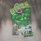 vintage THE INCREDIBLE HULK RRRRARGH! TIE DYE t shirt L avengers Thor iron man