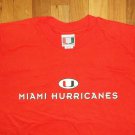 Miami Hurricanes College Football t shirt M NEW offical school merchandise