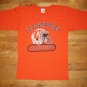 vintage 70s 80s TENNESSEE VOLUNTEERS COLLEGE FOOTBALL TEAM t shirt Small petite