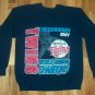 MINNESOTA TWINS BASEBALL WORLD SERIES CHAMPS black SWEATSHIRT L 50/50 shirt