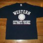 FRISBEE GOLF WESTERN UNIVERSITY ULTIMATE t shirt M college football basketball