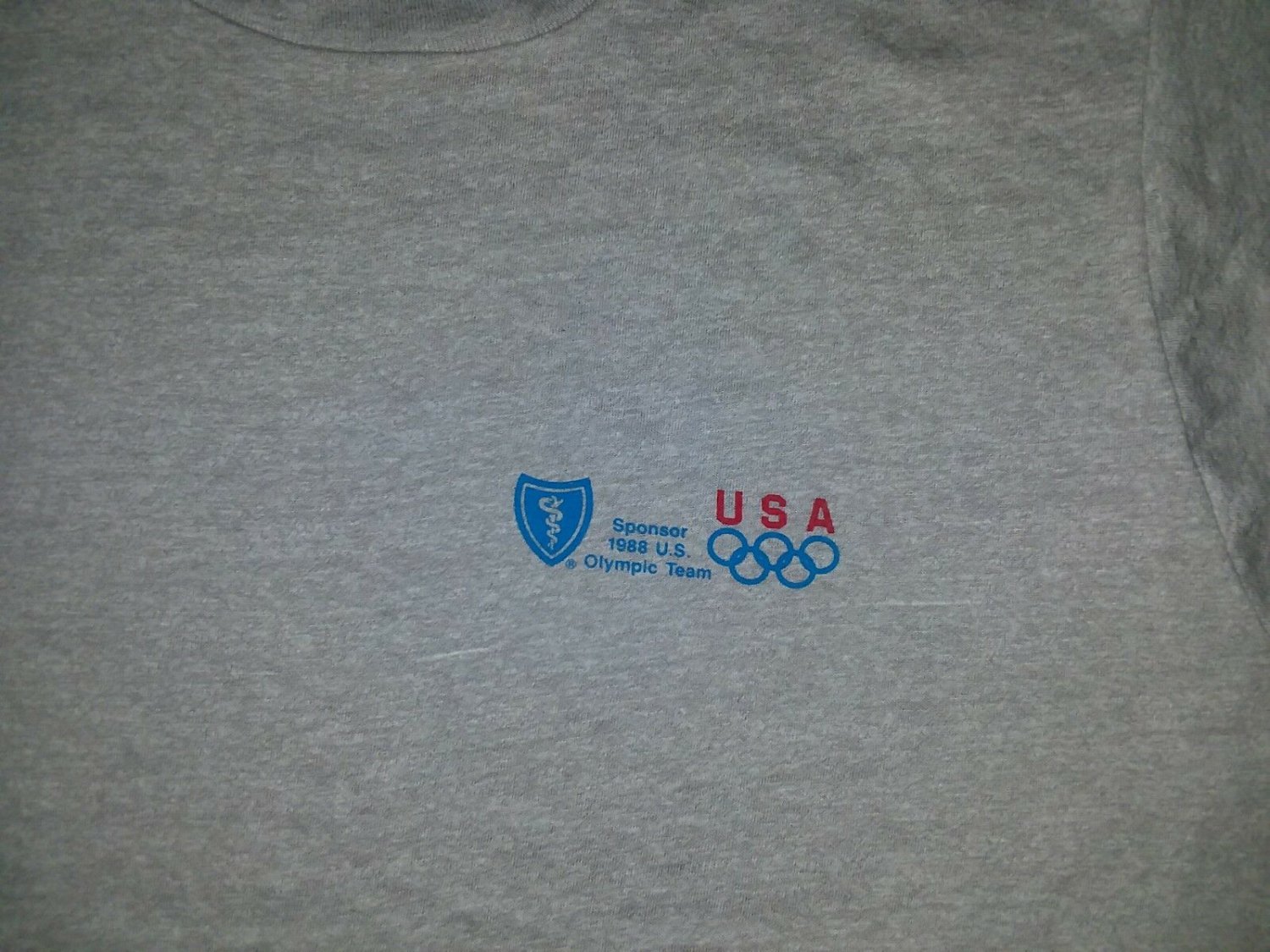 vintage 80s USA OLYMPICS MEDICAL MEDIC SERVICES t shirt XL 50/50 screen stars