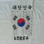 KOREA FLAG LANGUAGE SOUVENIR white t shirt M medium new 05162019