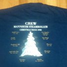 vintage MANNHEIM STREAMROLLER CHRISTMAS CONCERT CREW t shirt XL tour 03262019