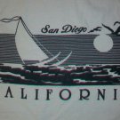vintage SAN DIEGO CALIFORNIA SAILBOAT BOAT WIND SURF t shirt M souvenir 03242019