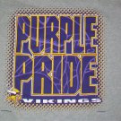 MINNESOTA VIKINGS PURPLE PRIDE gray SWEATSHIRT XL 50/50 football shirt 04102019