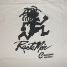 vintage RASTA MAN CANCUN t shirt XL bob marley reggae souvenir ganja pot