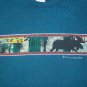 MINNESOTA ELK MOOSE STONE WASHED BLUE t shirt L souvenir animal 04142019