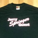 Jerry Springer Guest TV Show Promo t shirt M NEW nwot trailer trash 09112019